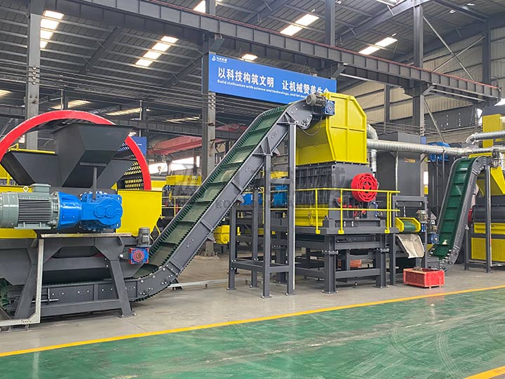 廢棄輪胎回收生產線 廢棄輪胎回收生產線